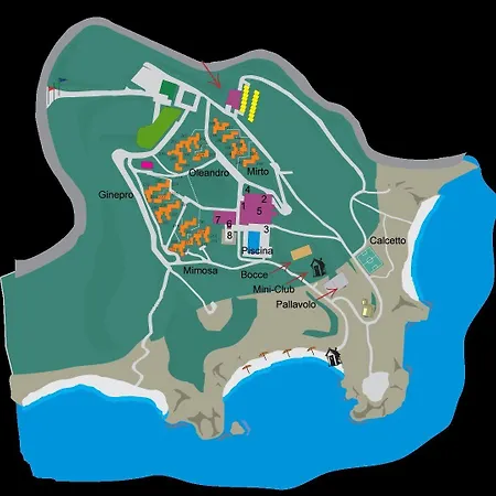 Eco Village Baia Delle Ginestre 4* טאולאדה