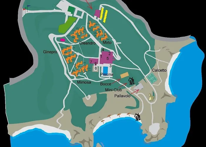 Eco Village Baia Delle Ginestre 4* Teulada
